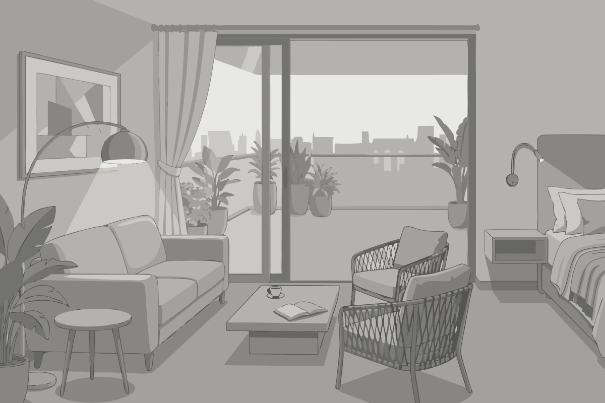 Monolocale Standard - Lato Interno